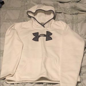 UA hoodie and fleece